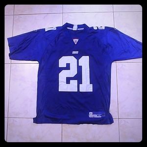 Tiki Barber Giants Jersey